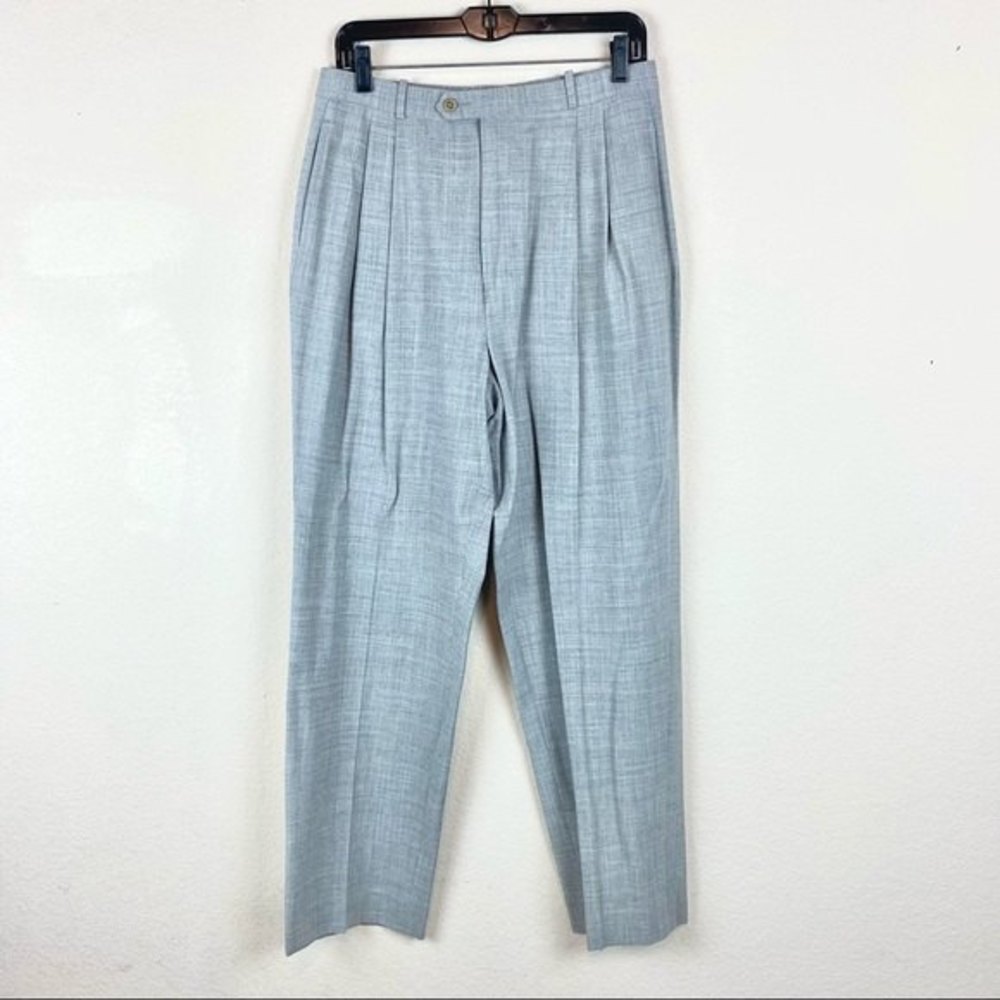 Barry Bricken Collection Grey Dress Pants